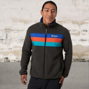 COTOPAXI TECA FULL ZIP FLEECE JACKET IN MOON ROCK Size XL